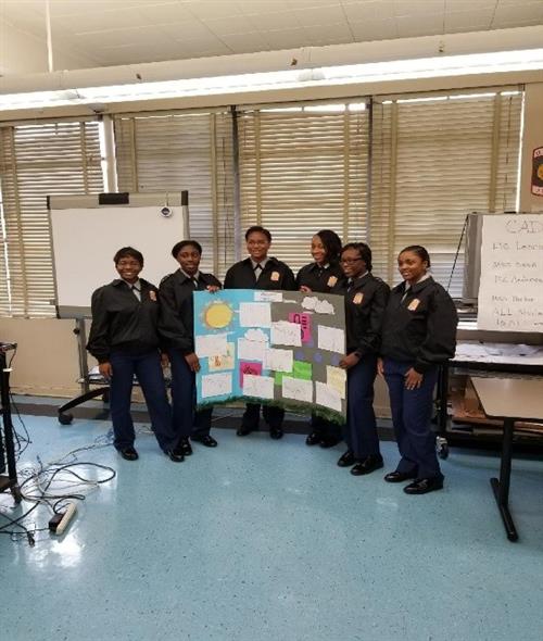  Cadet Brown, Cadet Marzittie, Cadet Guice, Cadet April, Cadet Anderson, and Cadet Ludin