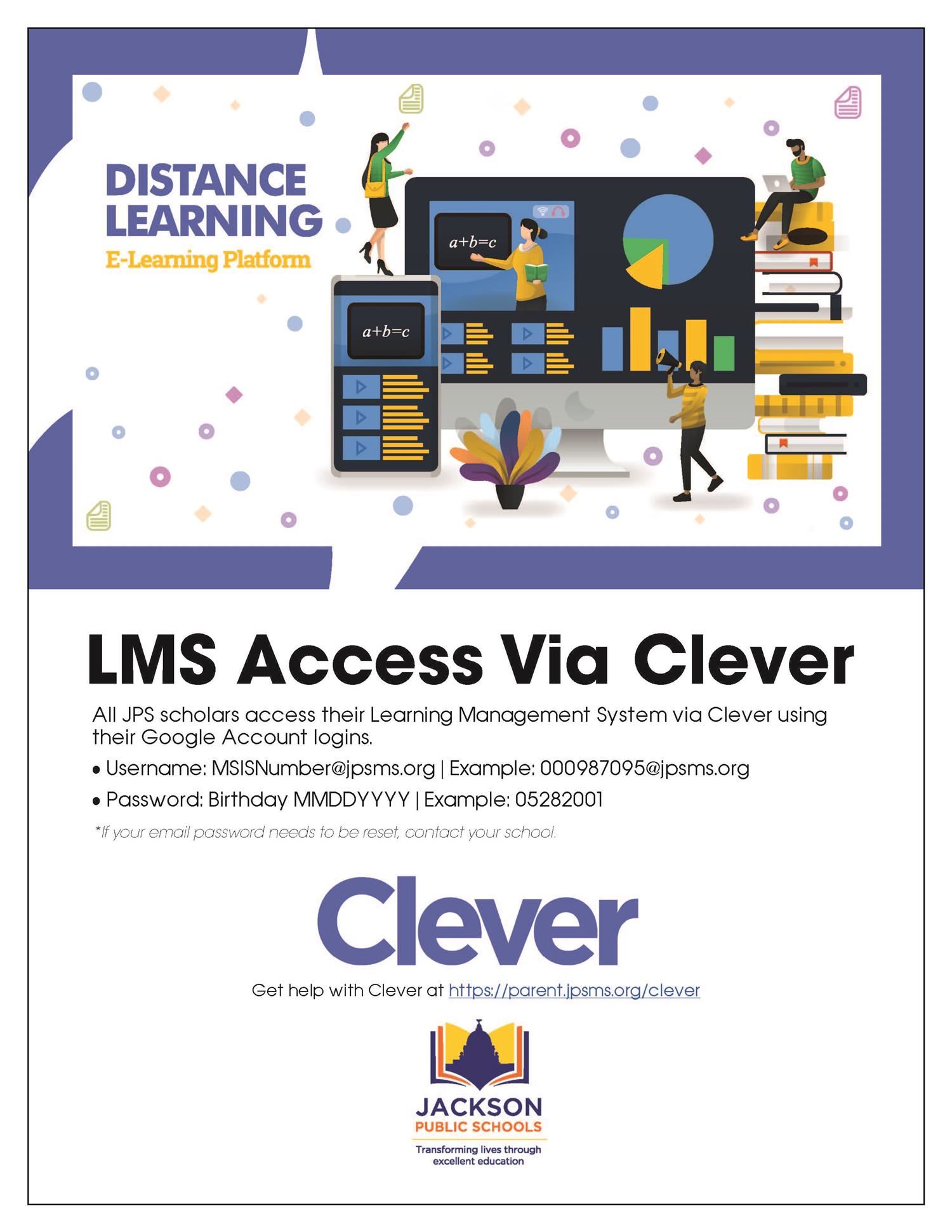 Accessing Clever