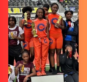  Lady Chargers track athletes