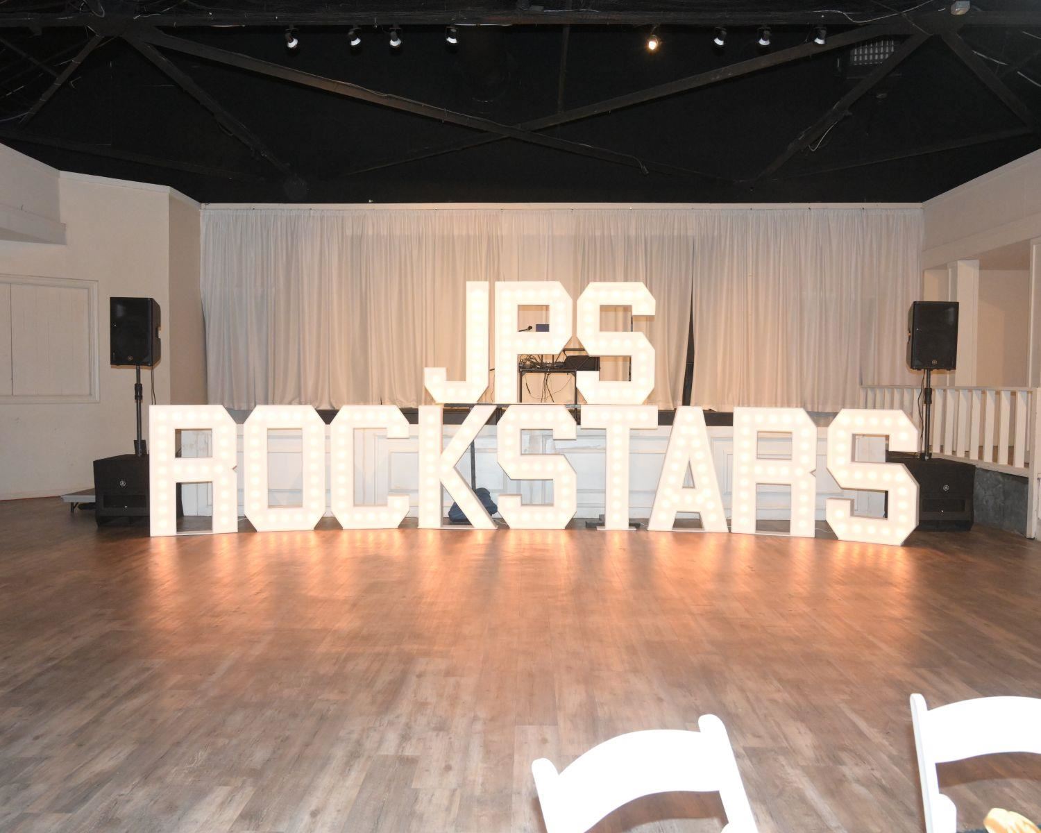 JPS Rockstars sign