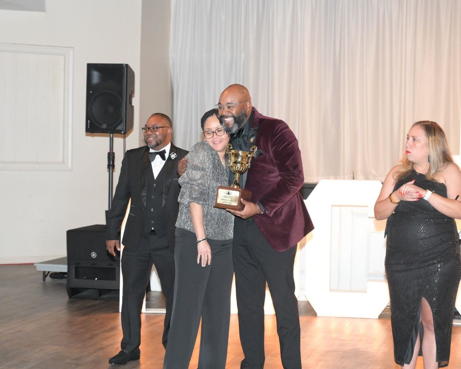 District Leader of the Year presentation