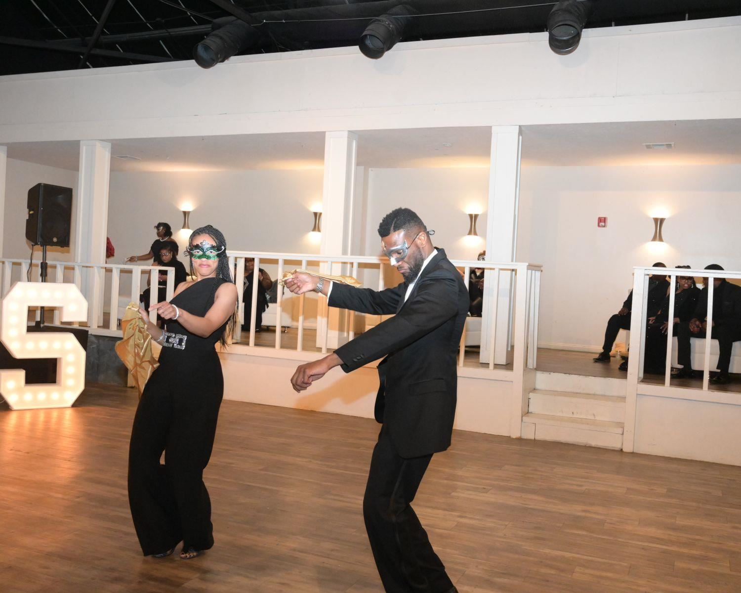 Deputy Superintendent Dr. Michael Cormack and School Support Executive dancing
