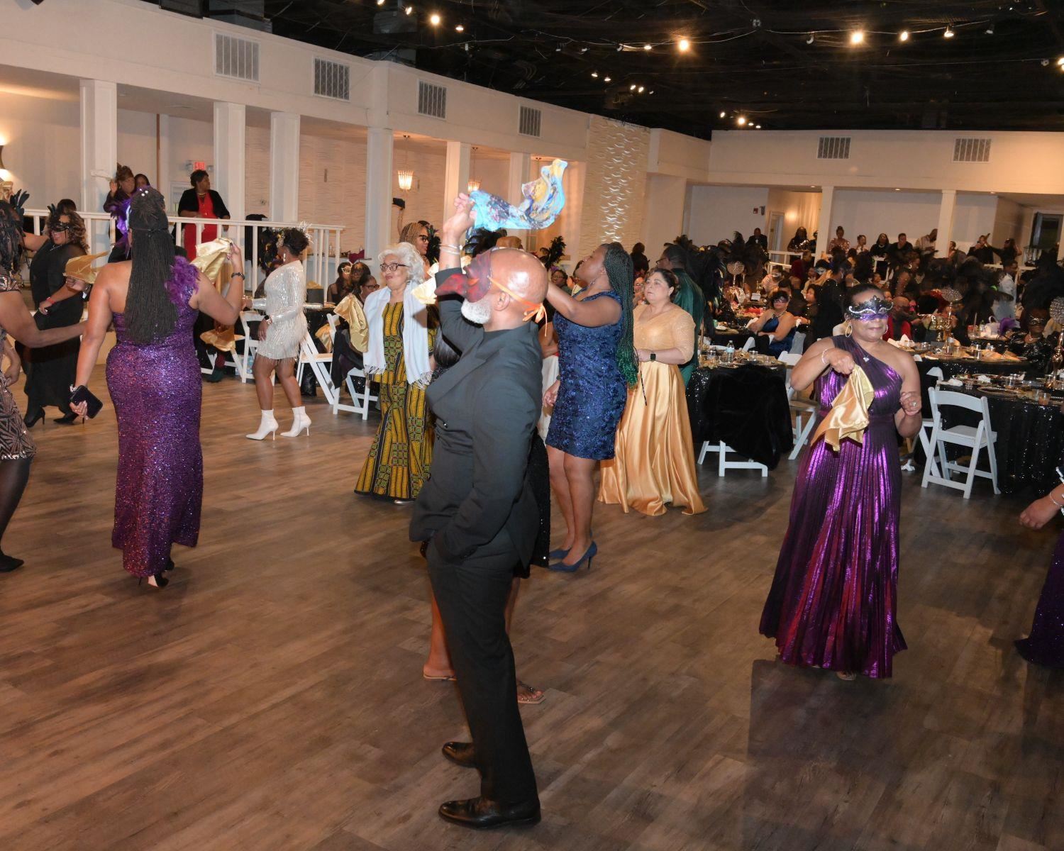 JPS Superintendent Dr. Errick L. Greene dancing