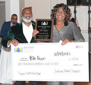 Dr. Errick L. Greene & Ella Pepper - Support Staff of Year Award