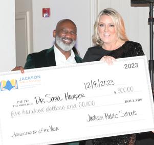 Dr. Greene & Sara Harper - Administrator of the Year