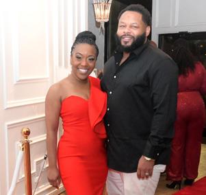 Kennitra Thompson-Williams & husband
