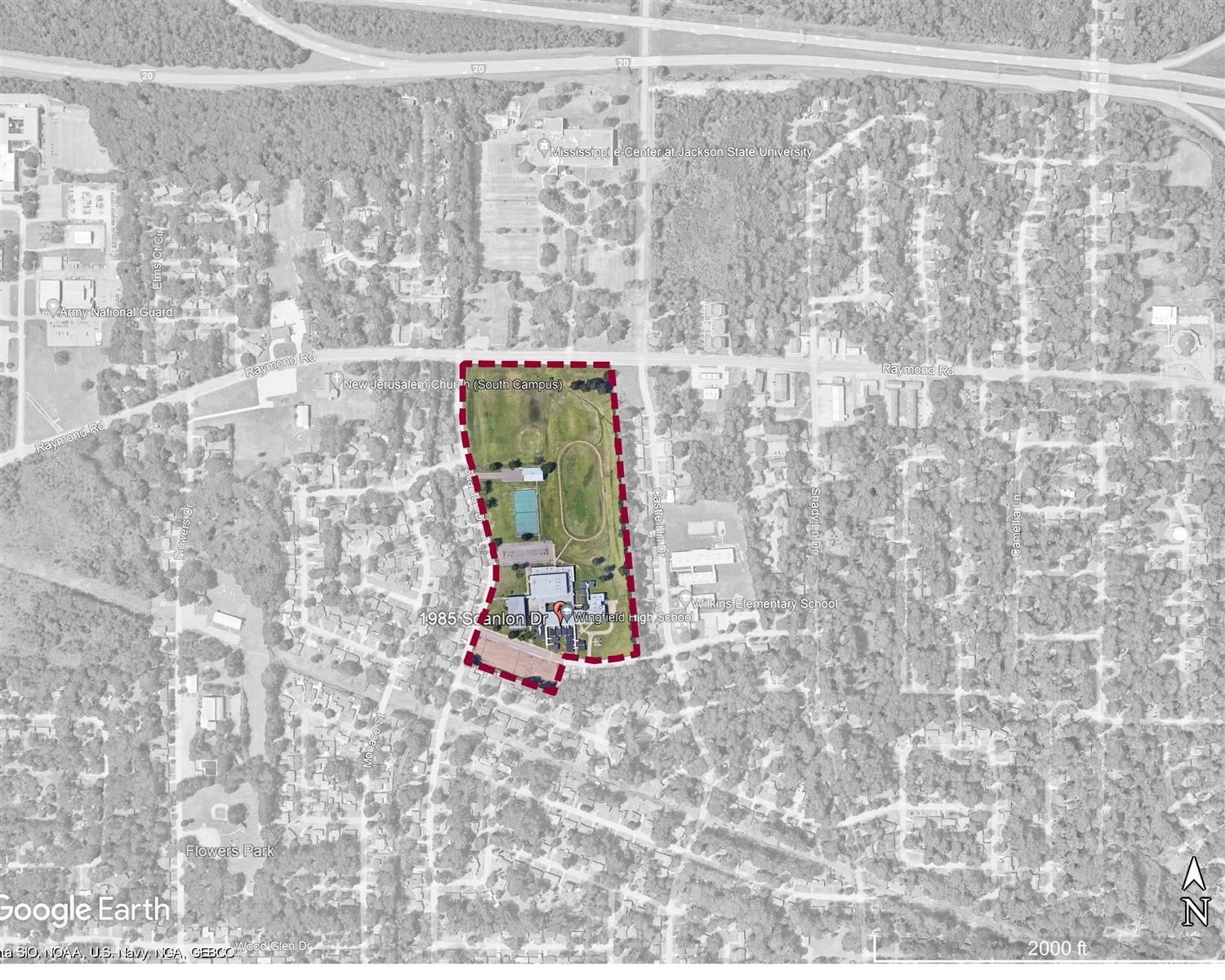 Wingfield Site Plan