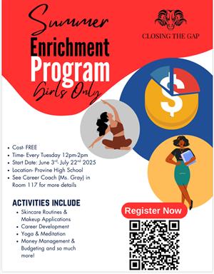 Summer Enrichment Program for Girls ONLY