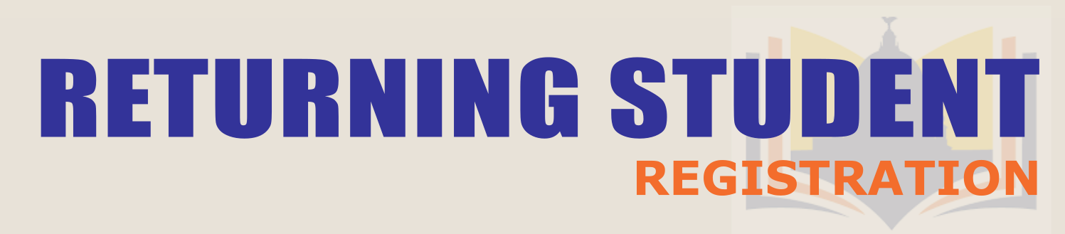 Returning Student Registration