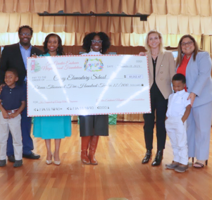 Casey ES Receives Generous $11,000 Donation from Greater Eastover Neighborhood Foundation